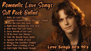 Greatest Hits Romantic Love   Playlist Vol87  Best Romantic Soft Rock Ballads 70s 80s 90s