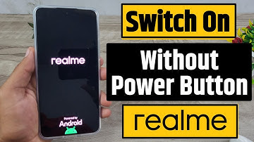 how to switch on realme phone without power button | switch on without power button realme