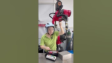 Welding robot.#industrial #robot #welding #spraying #machine