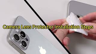 EZ-GLAZ iPhone Series Screen Protector Installation Steps