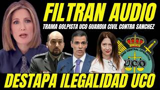 BOMBAZO AUDIO "EL TENIENTE BALAS UCO PUDO INCURRIR ILEGALIDADES INVESTIGACIÓN LEIRE DÍEZ Y ZAPATERO"