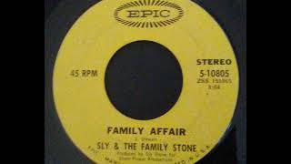Sly & The Family Stone  -   Family Affair