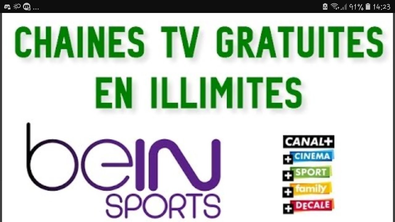 [Tuto]Comment avoir toutes les chaines gratuites sans rien payer - YouTube