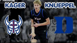 The Future of Duke? 👀 4⭐ Kager Knueppel Highlights