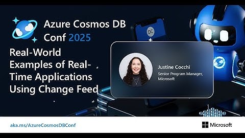 Real-world examples of real-time applications using change feed