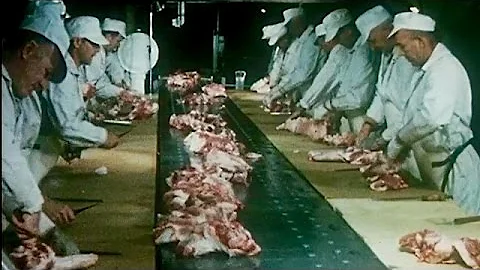 "This is Hormel" 1965 Meat Processing Plant Tour -...