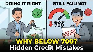 7 Credit Mistakes Keeping You Stuck Under 700