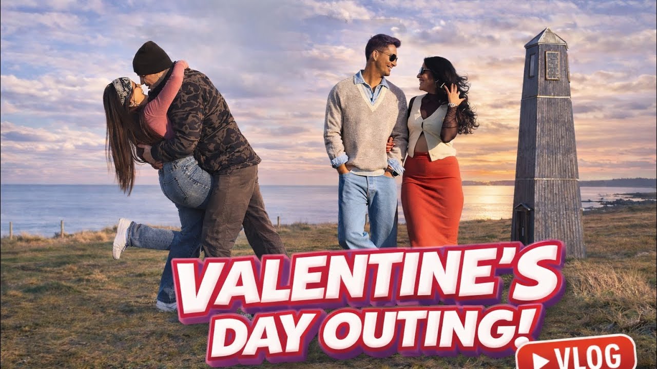 Sunset at Samphire Hoe 🇬🇧Dinner Date with Friends | Travel | Day Trip from London | Velentine’sday❤️