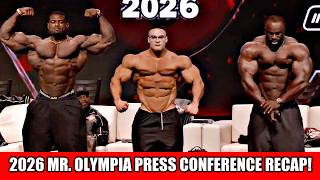 Full The 2026 Mr. Olympia Press Conference Was WILD! Guide