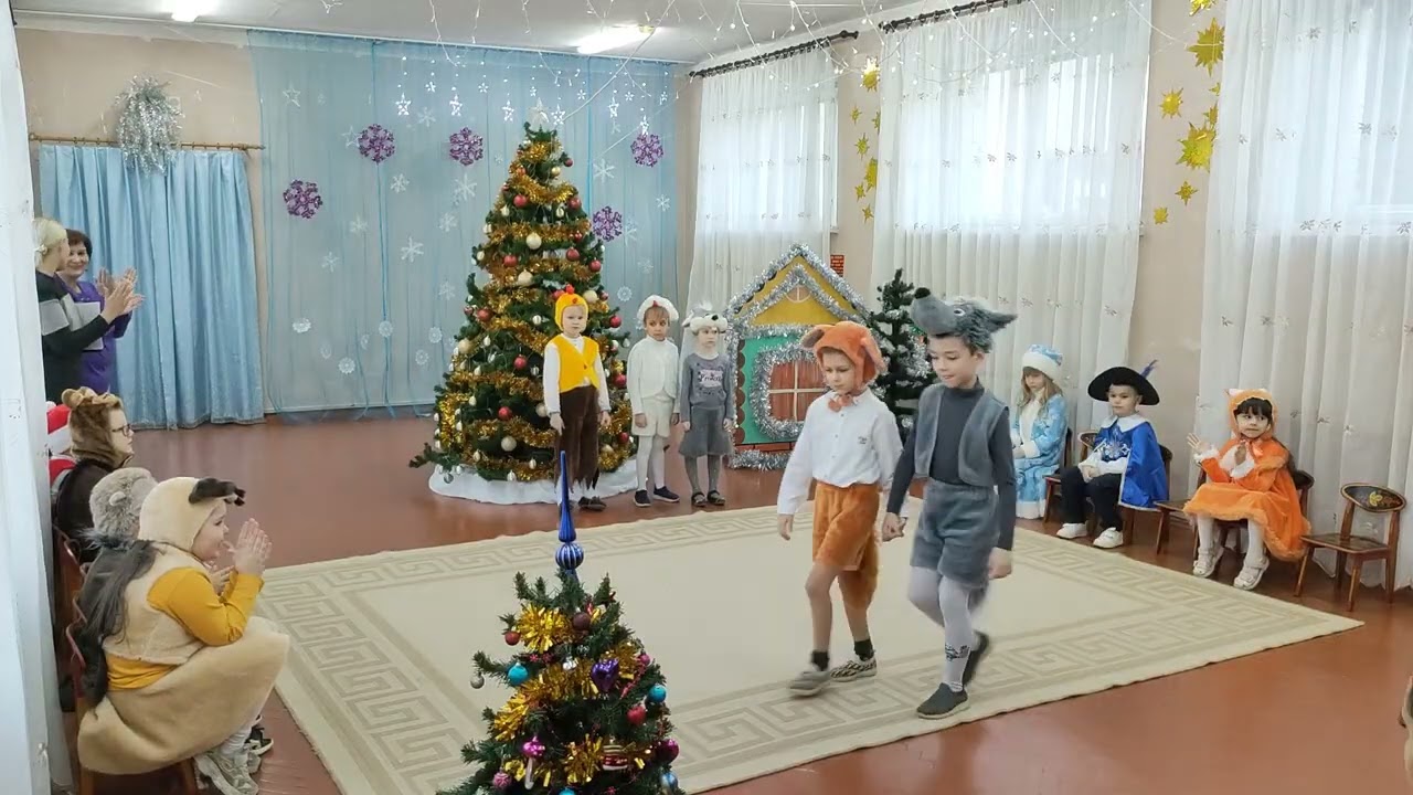 С новым годом  2025-26 лет сад 119 