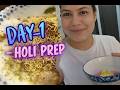 After 100 Days of Mini Vlogs… Our First Long Vlog | Holi Prep in Dubai | 01/100 Days