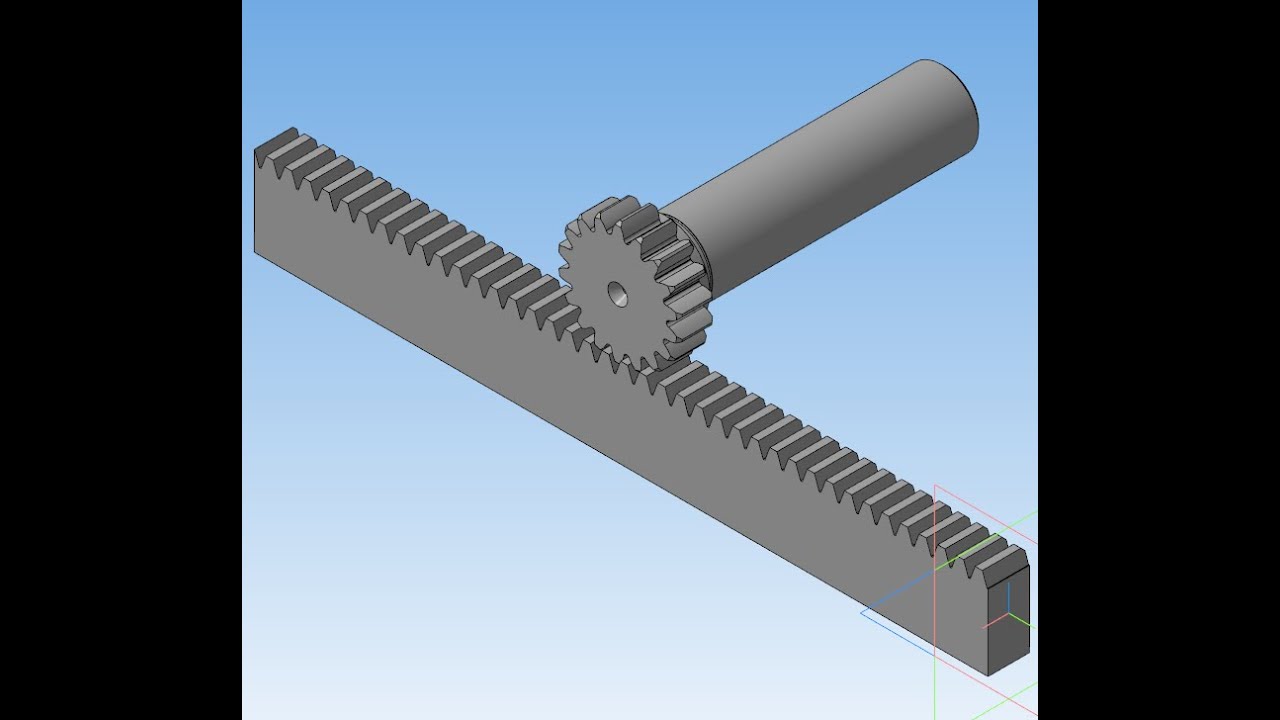 Азбука "ВиМП", часть 34. Реечная передача