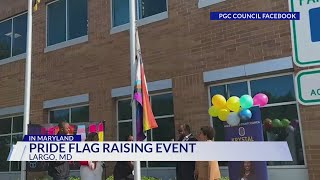 Pride flag raising event held in Prince George's County