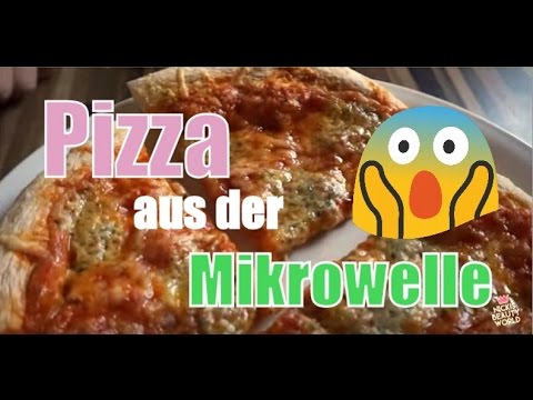 Video: Pizza Backen In Der Mikrowelle