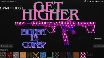 HOW TO UNLOCK SYNTH-BUST CAMO ON GET HIGHER in MW3!