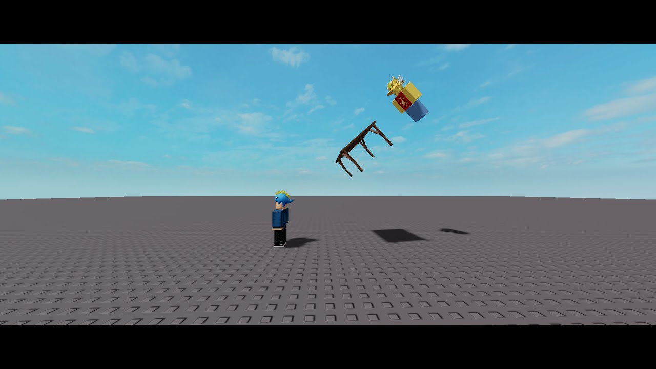 Throwing Tables at People in Roblox YouTube
