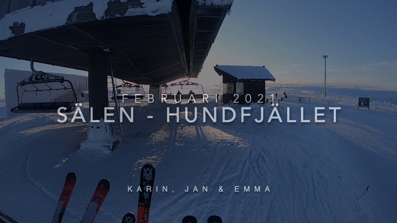 SKIING IN SÄLEN - HUNDFJÄLLET 2021 GoPro Hero 7