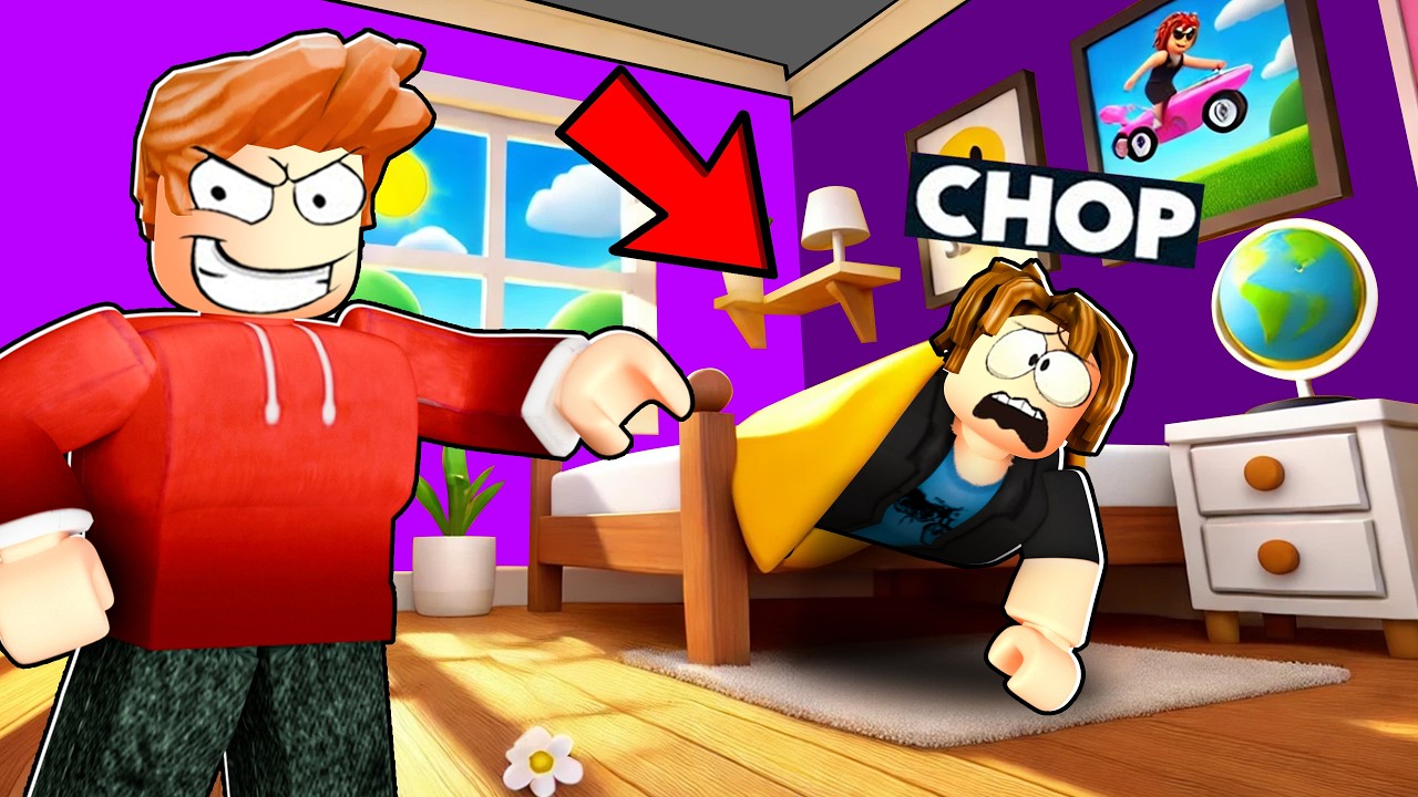 ROBLOX CHOP AND FROSTY PLAY HIDE AND SEEK WITH NOOBS