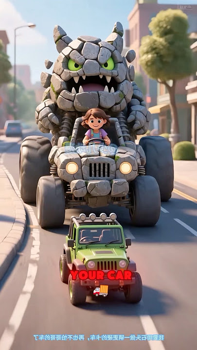 🚗💡 I'll Build a Car From Stones!#funny
