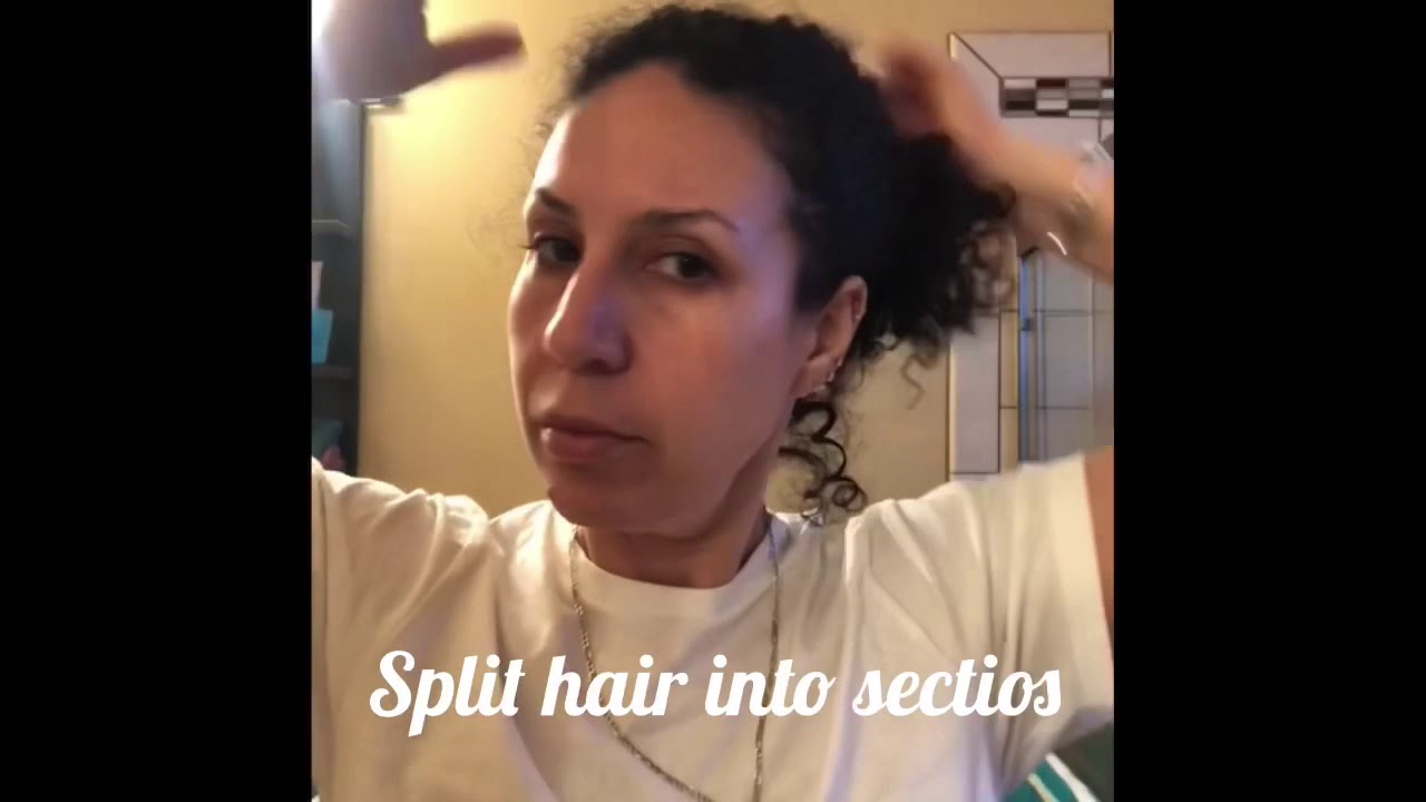 Hair paint wax on curly hair🖤🤍 YouTube