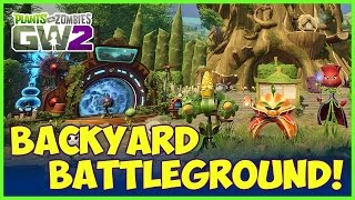 Plants vs Zombies: Garden Warfare 2 - Backyard Battleground + Quest Board Breakdown!