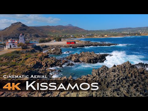 KISSAMOS by Drone 🇬🇷 4K | Κίσσαμος Crete Κρήτη Greece Ελλάδα