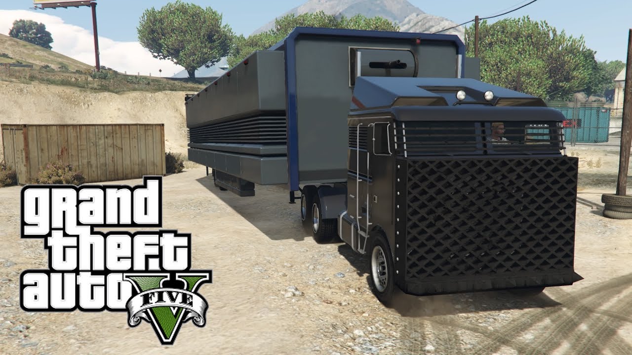 CENTRE D'OPERATION MOBILE (mission °5) !!!! Gta 5 YouTube