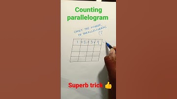 counting parallelogram 👍🙂