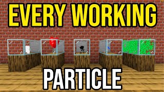 Every Working Particle Command | Minecraft PS4/Xbox/PE/Bedrock