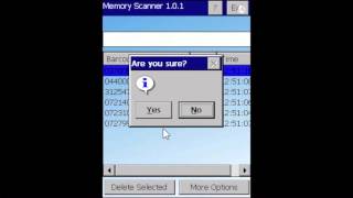 SRD650 - How to set up the Memory Scanner app - Unitech screenshot 5