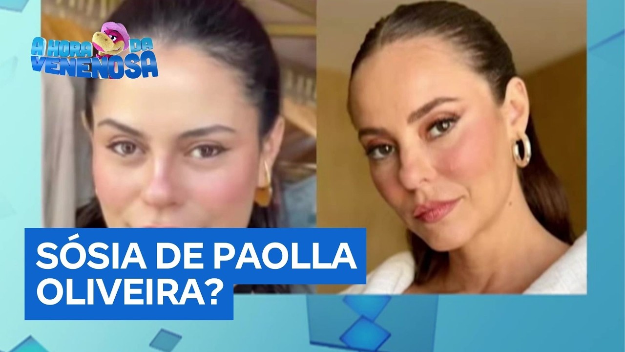 Influenciadora é apontada como sósia de Paolla Oliveira e até a atriz se espantou