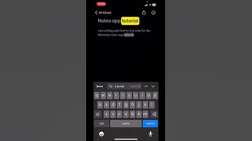 How to Find and Replace Text on iPhone Notes #shorts