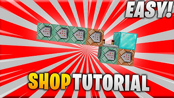 Command Block Shop + Geld Währung Tutorial / PS4 / MCPE / Bedrock / Xbox / Switch  / Windows 10
