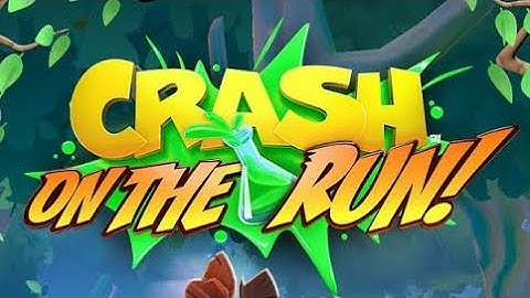 crash bandicoot on the run android/iOS is here / small gameplay 😍