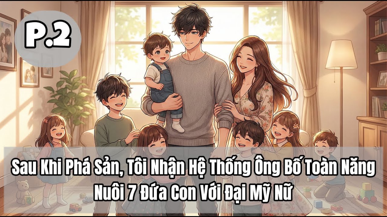 Sau Khi Phá Sản, Tôi Nhận Hệ Thống Ông Bố Toàn Năng, Nuôi 7 Đứa Con Với Đại Mỹ Nữ | P2