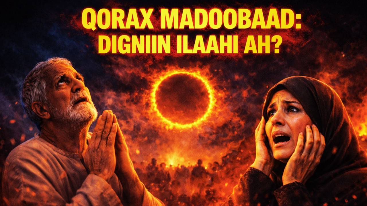 Qorax madoobaad ayaa beri dhacayo laakiin somali kuma jirto