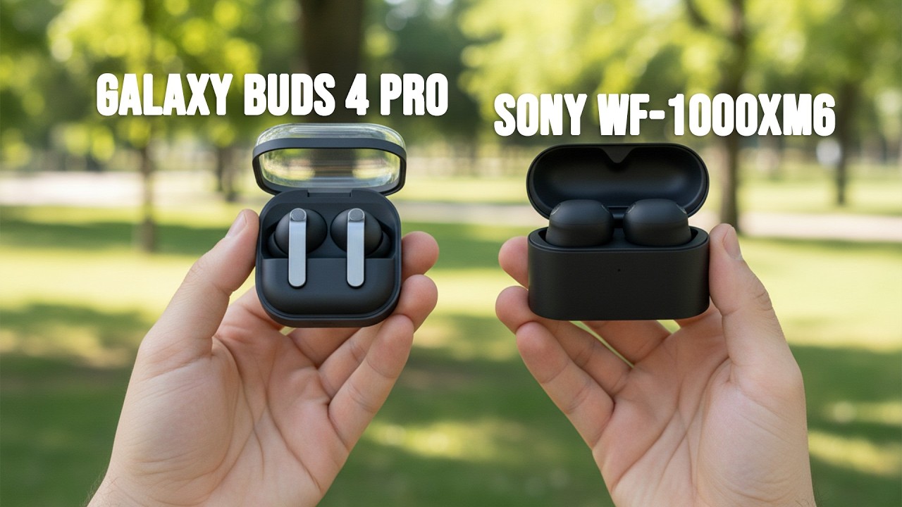 Samsung Galaxy Buds 4 Pro vs Sony WF-1000XM6 - Which One Deserves Your Money?