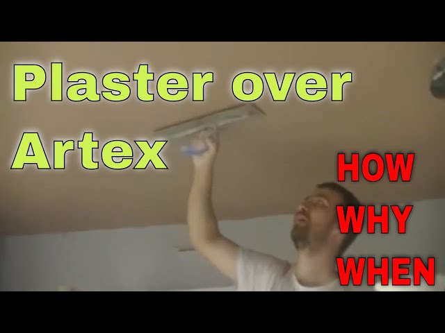 How To Plaster Over Artex And Textured