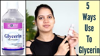 Top Five Uses Of Glycerin | Glycerin Benefits | Home Remedies | DIY Hacks | TipsToTop By Shalini