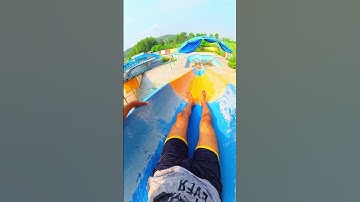 bella ciao got parkour Free running pov 😂#waterslides #parkourfreerun #slide #shortlife