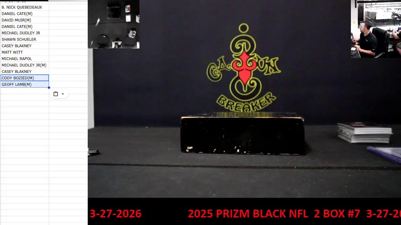 Cajun Breaker Live Stream