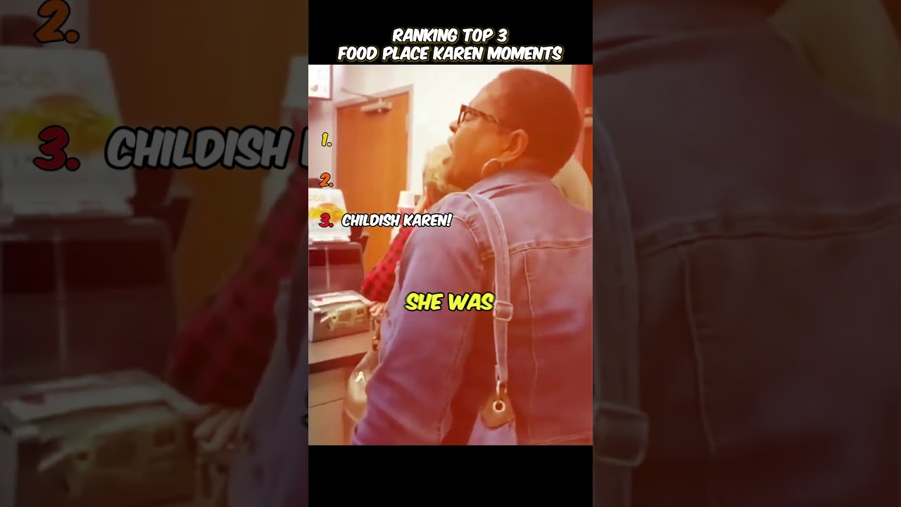 Top 3 Karen Meltdowns at Food Places 🍔🔥 