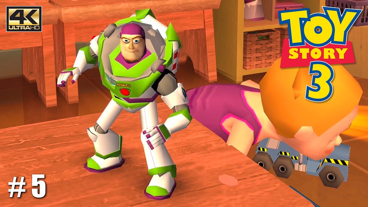 Toy Story 3 - PS2 Gameplay / Full Movie Playthrough / Trouble in The Caterpillar Room PART 5 (PCSX2)