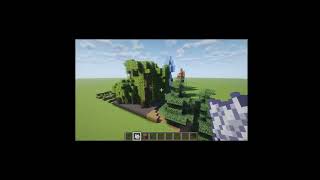 One Biome Per Chunk Series - Day 7: Taiga #bedrockedition #creativemode #shorts #minecraft