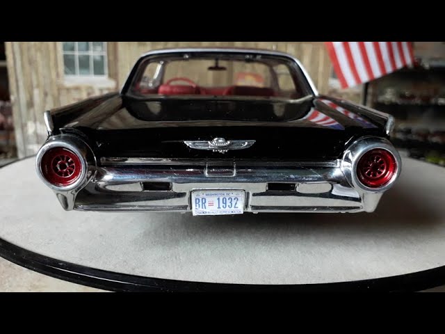 1/18 Anson 1963 Ford Thunderbird Convertible Closed Coupe Hard Top
