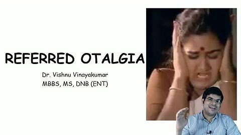 Referred otalgia #earache #toothache #cervicalspondylitis