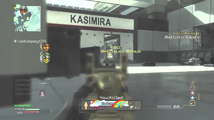 MW3: 132 Kill Triple MOAB w/79 Second MOAB (4 Off Quad MOAB)