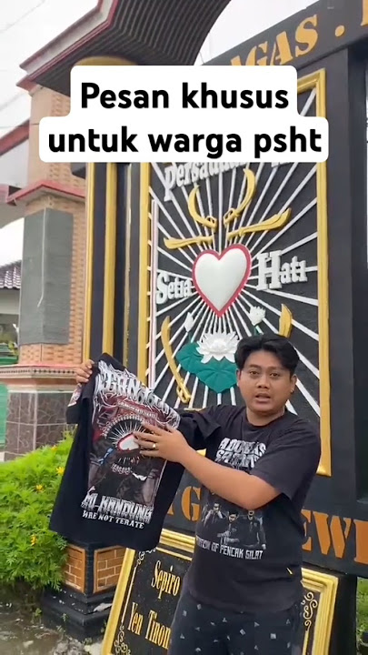 pesan khusus warga psht