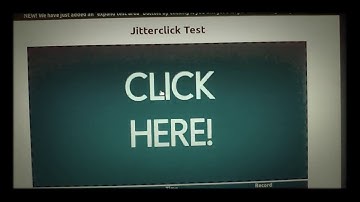 Jitter clicking test 1