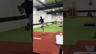 Sitting at 80  mph Induced Vertical Break (IVB) 21.5